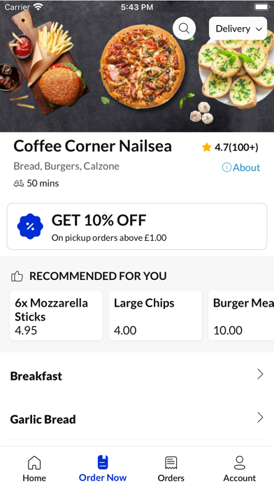 Coffee Corner Nailsea Screenshot