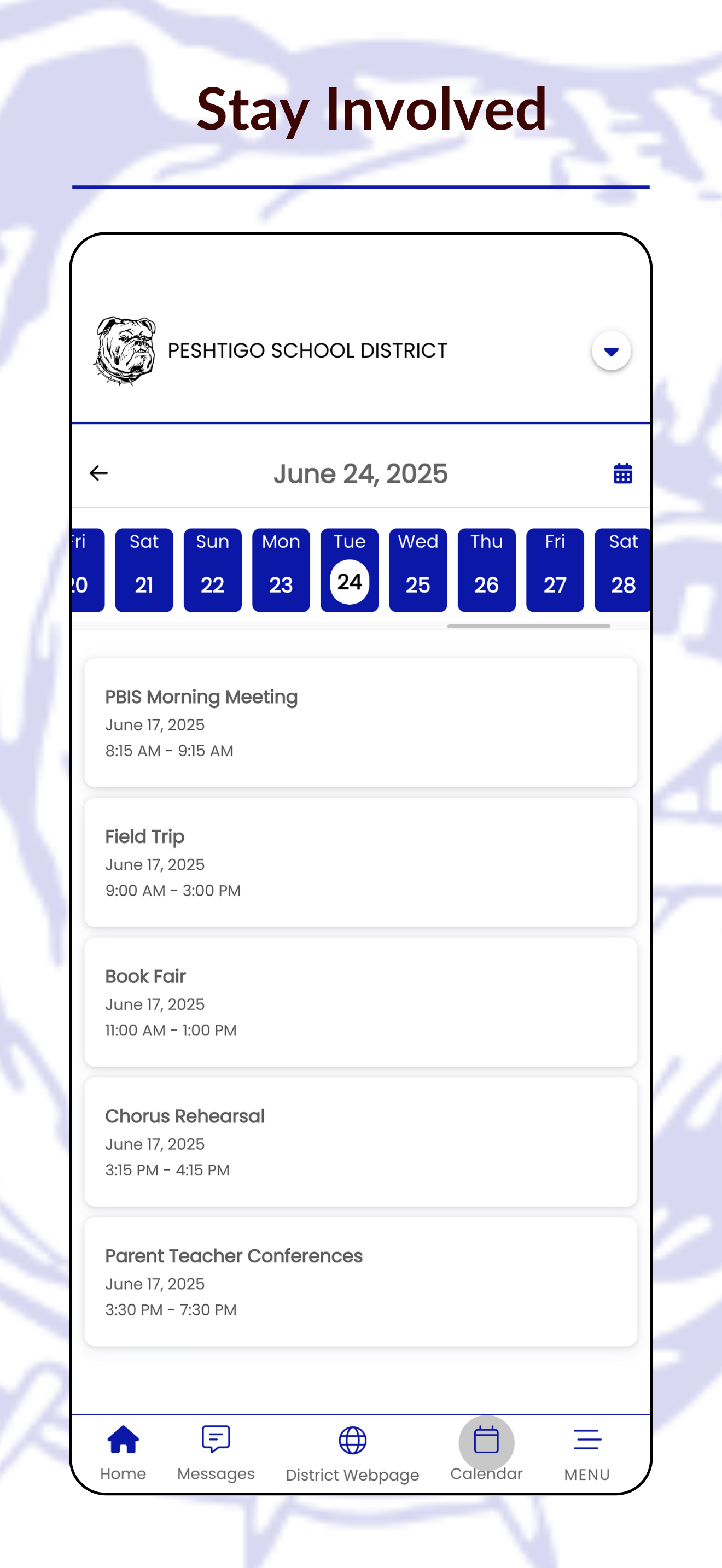 Peshtigo School District screenshot 3