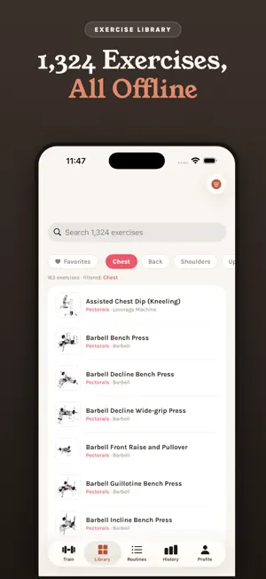 Repdex: Gym Workout Tracker screenshot 3