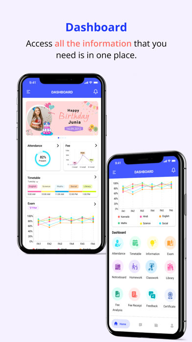 Screenshot 1 of Shanthinikethana School App