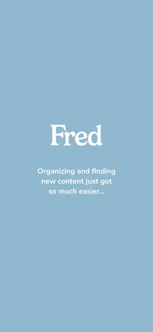 Fred - Friend Recommended screenshot 1