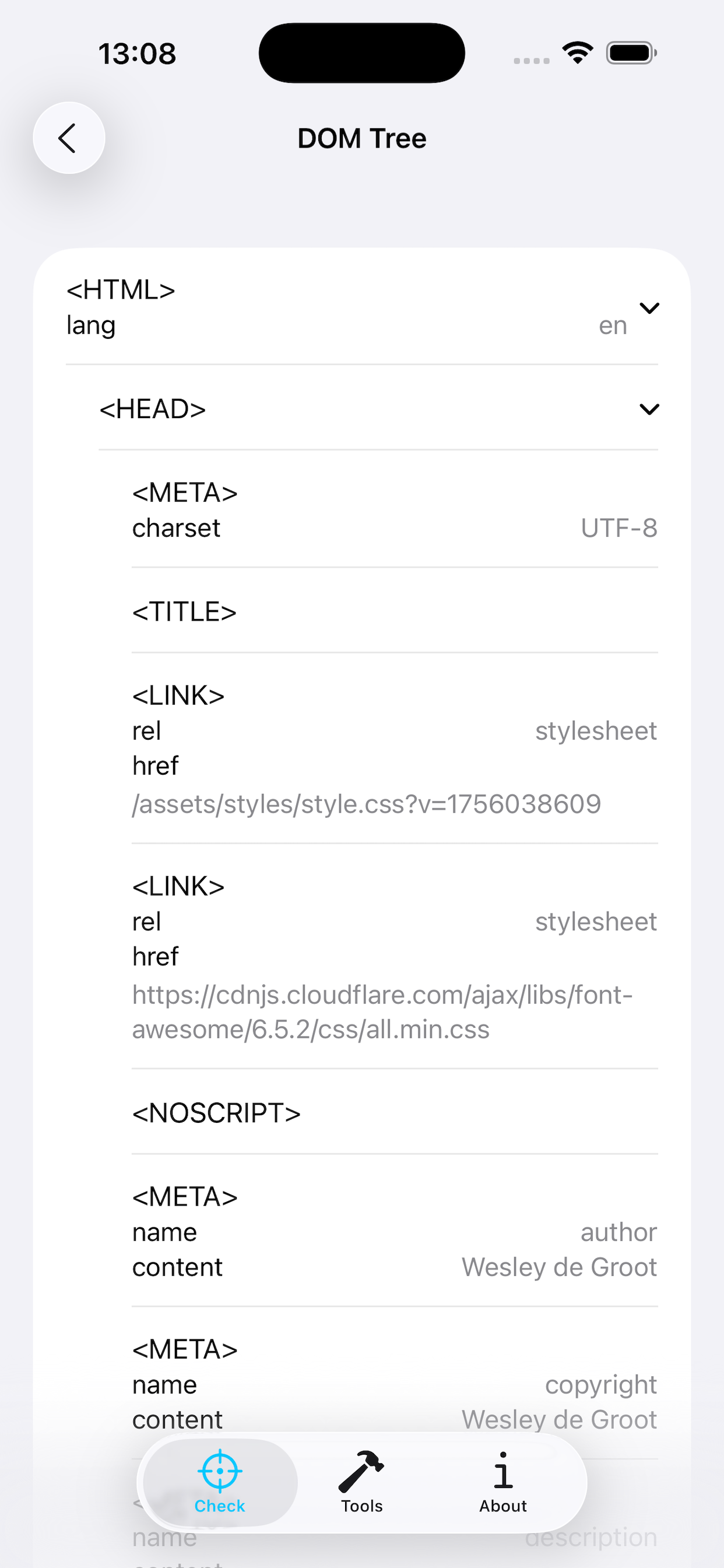 iWebTools 2 screenshot 5