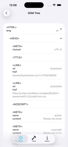 iWebTools 2 screenshot