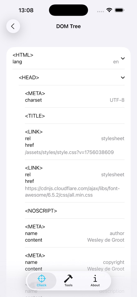 #5. iWebTools 2 (iOS) Av: Wesley de Groot