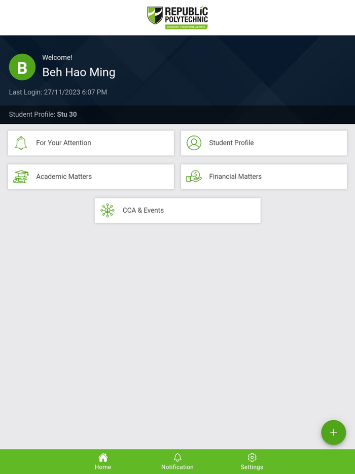 RP Parent’s Portal