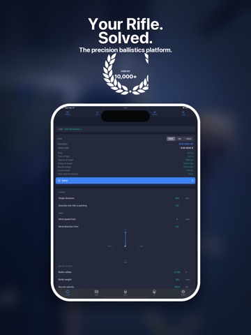 Strelok Pro-Ballistic Platform iPad screenshot 1
