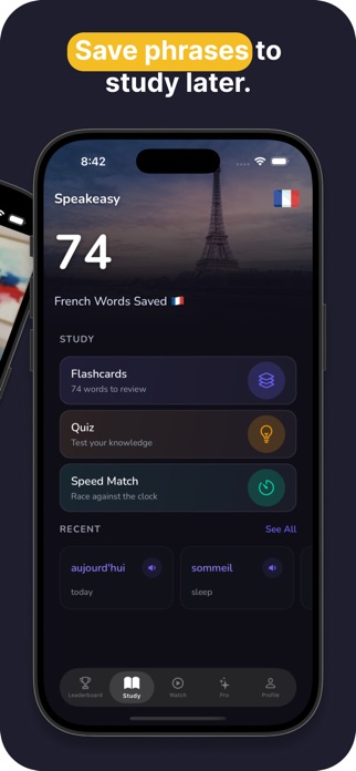 Speakeasy - Learn a Language Screenshot 4 of 7