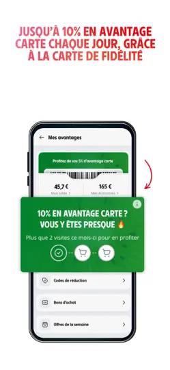 Capture d'écran de Intermarché – Courses En Ligne sur iPhone 4