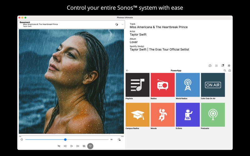 Phonos Ultimate for Sonos Screenshot 1 of 3
