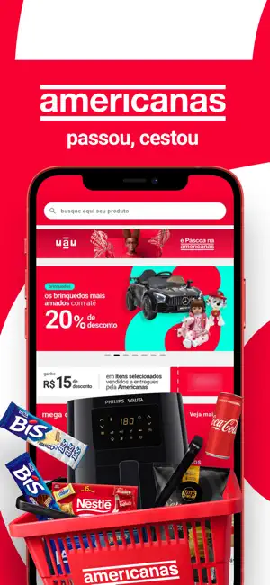 Americanas: Compras Online iPhone screenshot 1