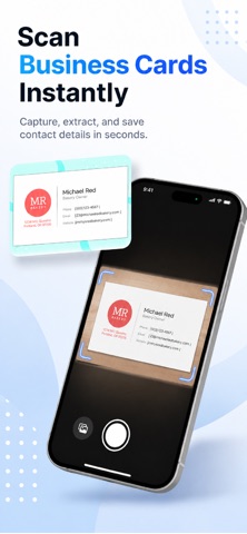 Business Card Scanner - OCR Screenshot 1 of 5