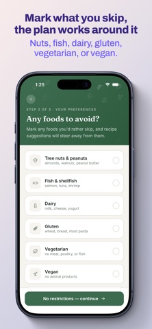 MIND Diet Planner – Vittelio screenshot
