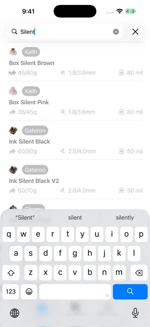 Mech Keeb Switches screenshot 2