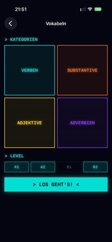 Swipanisch screenshot