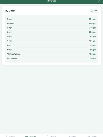 My cAIddie iPad screenshot