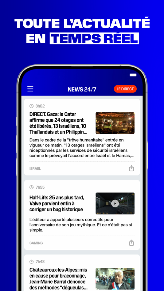 #5. BFM TV - radio et info en live (iOS) 由: NextRadioTV