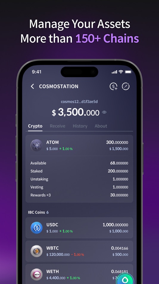#2. Cosmostation (iOS) 由: Stamper Co., Ltd.