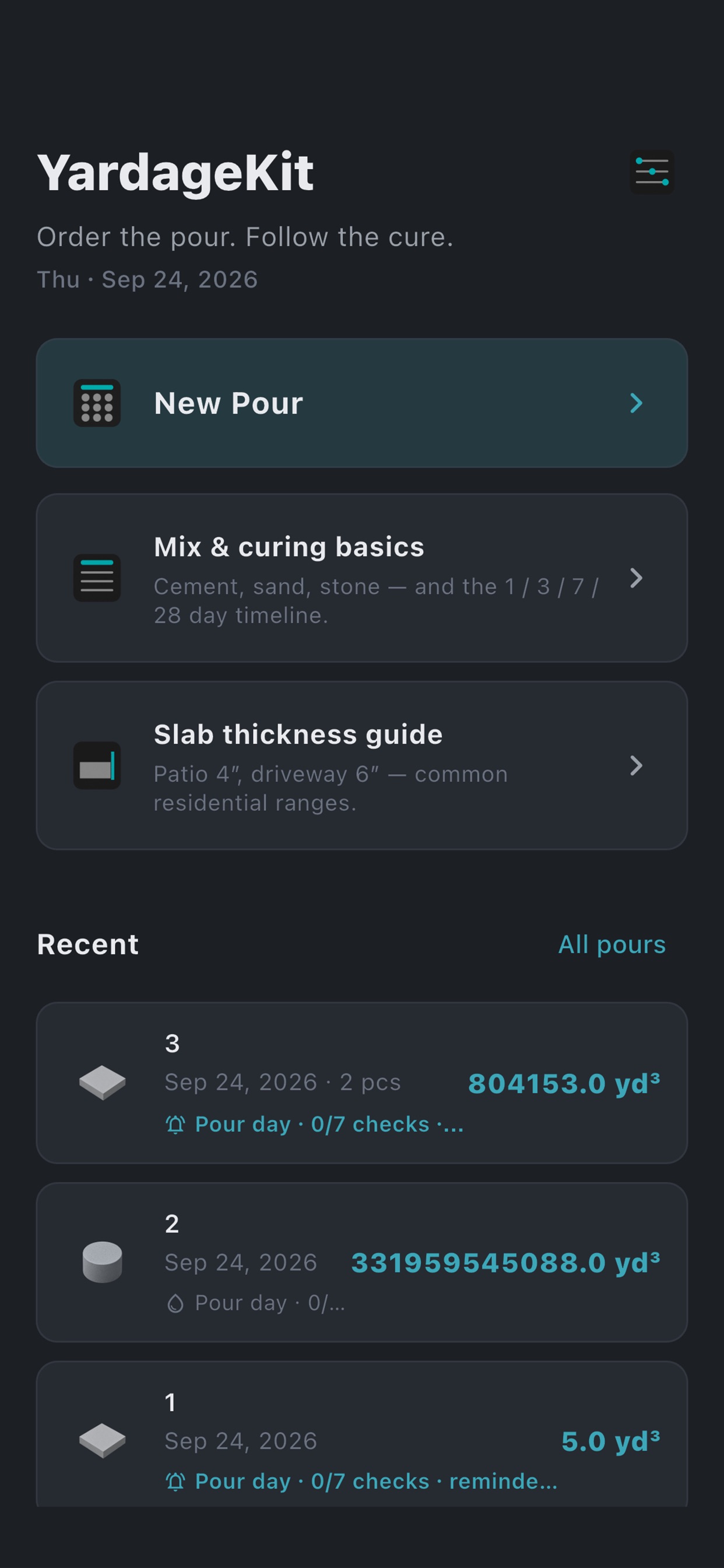 Screenshot 1 of YardageKit