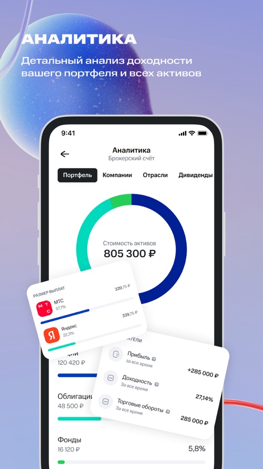 #5. МТС Инвестиции: акции, биржа (iOS) By: ENTRUSTED JSC