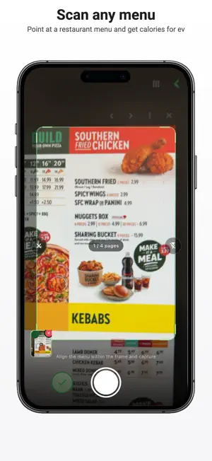 Kalorie Wise: Calorie Counter screenshot 4