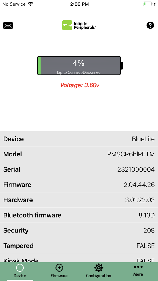 #1. IPCSupport (iOS) 由: Infinite Peripherals Inc.