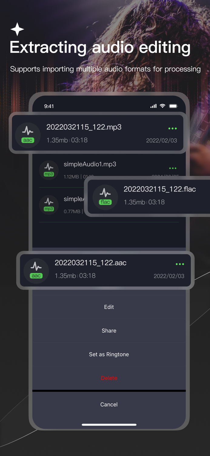 MP3 Converter-Audio Editor