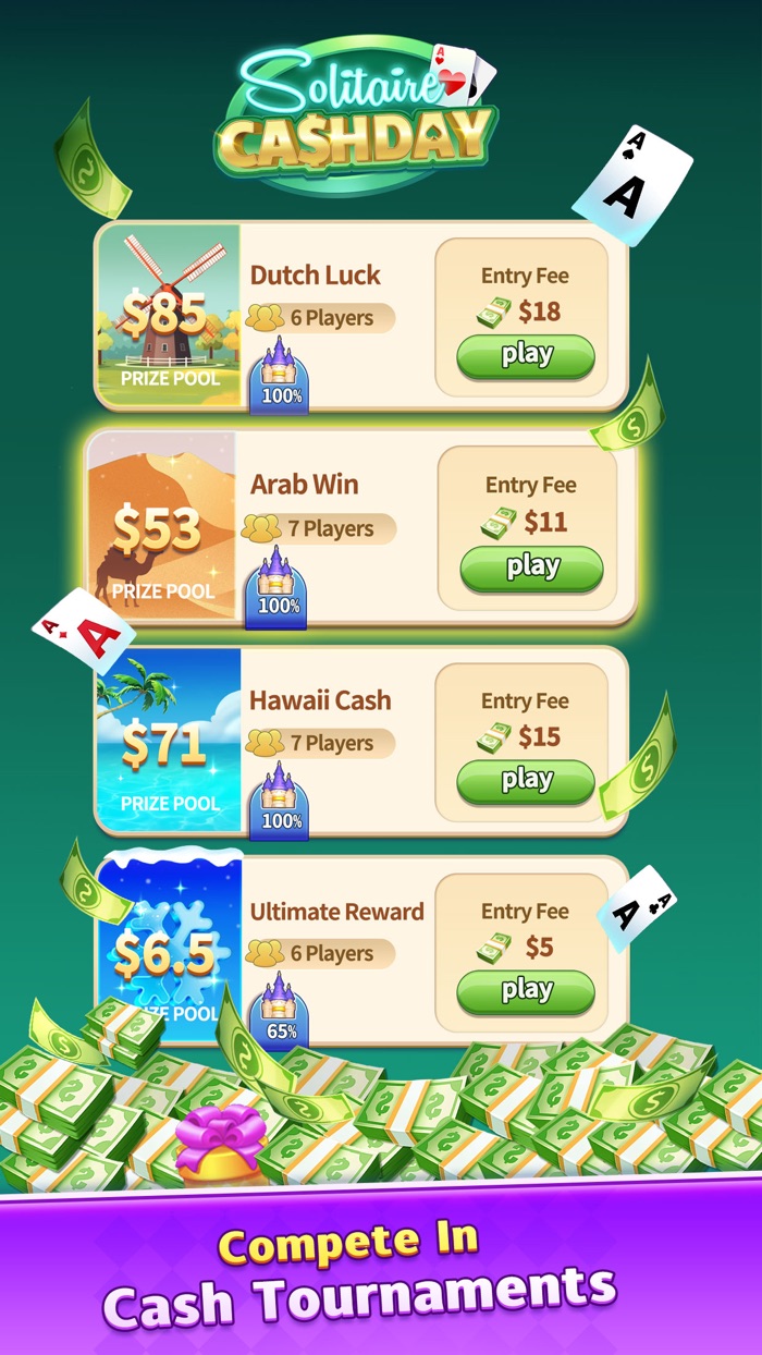Solitaire Crazy Win Real Cash