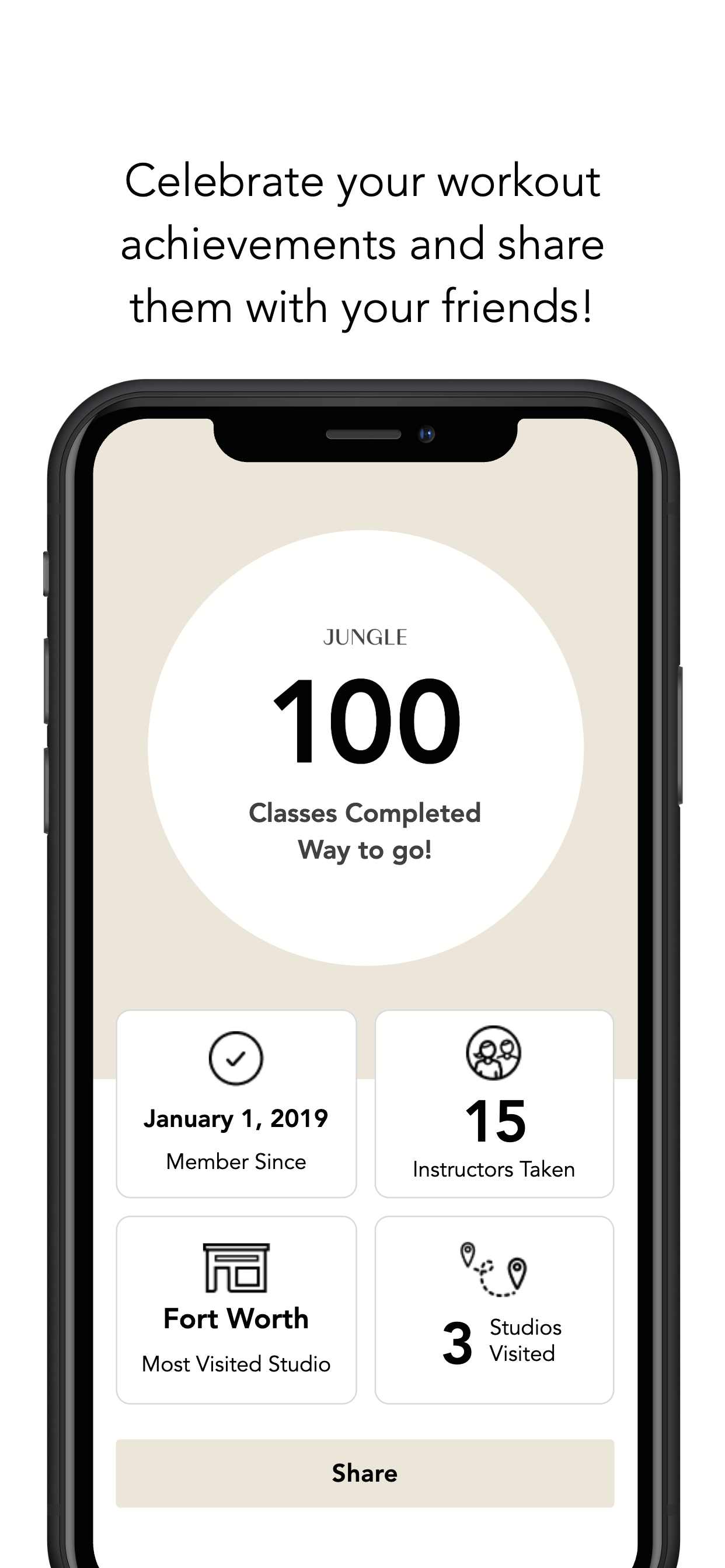Jungle Studio Fitness App screenshot 4