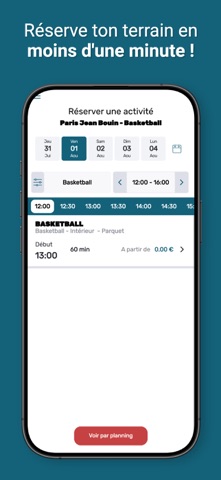 PARIS JEAN BOUIN - BASKETBALL screenshot