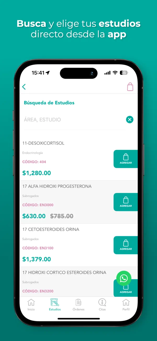 Screenshot #3 pour Laboratorio Proquimed