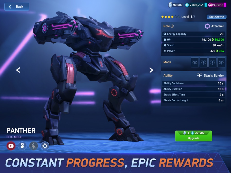 #4. Mech Arena - Shooting Game (iOS) 由: Plarium Global Ltd