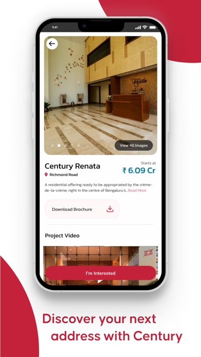 Century Real Estate Screenshot