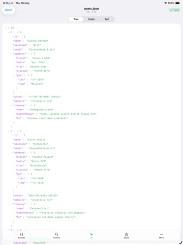 JSON Pilot: Viewer & Editor ipad screenshot 4