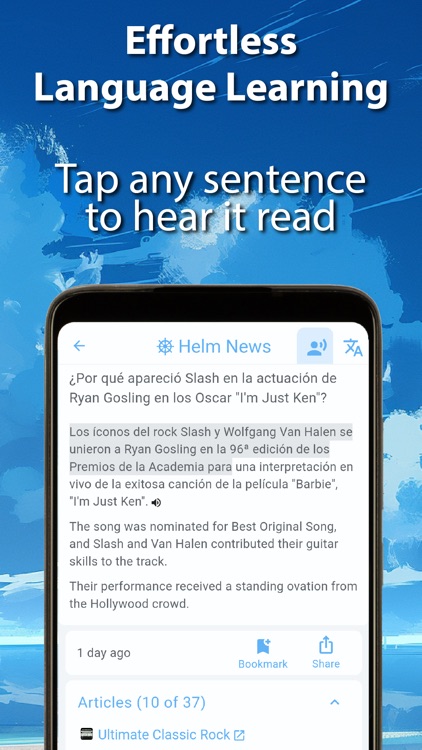 Helm: Read & Learn Languages screenshot-5