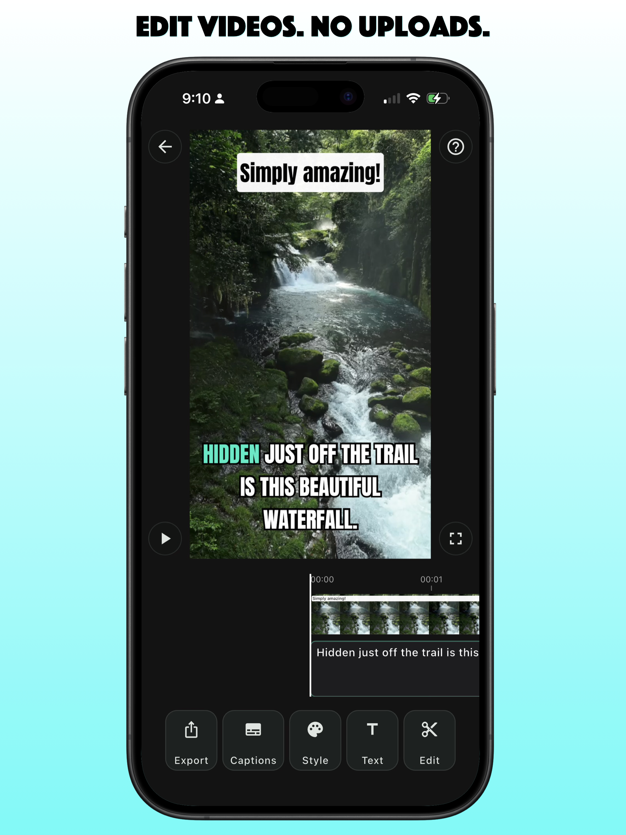 Verbatim: Video Editor screenshot 11