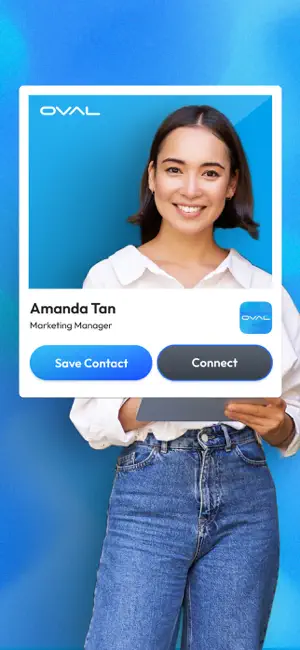 Oval - Digital Business Card screenshot 2