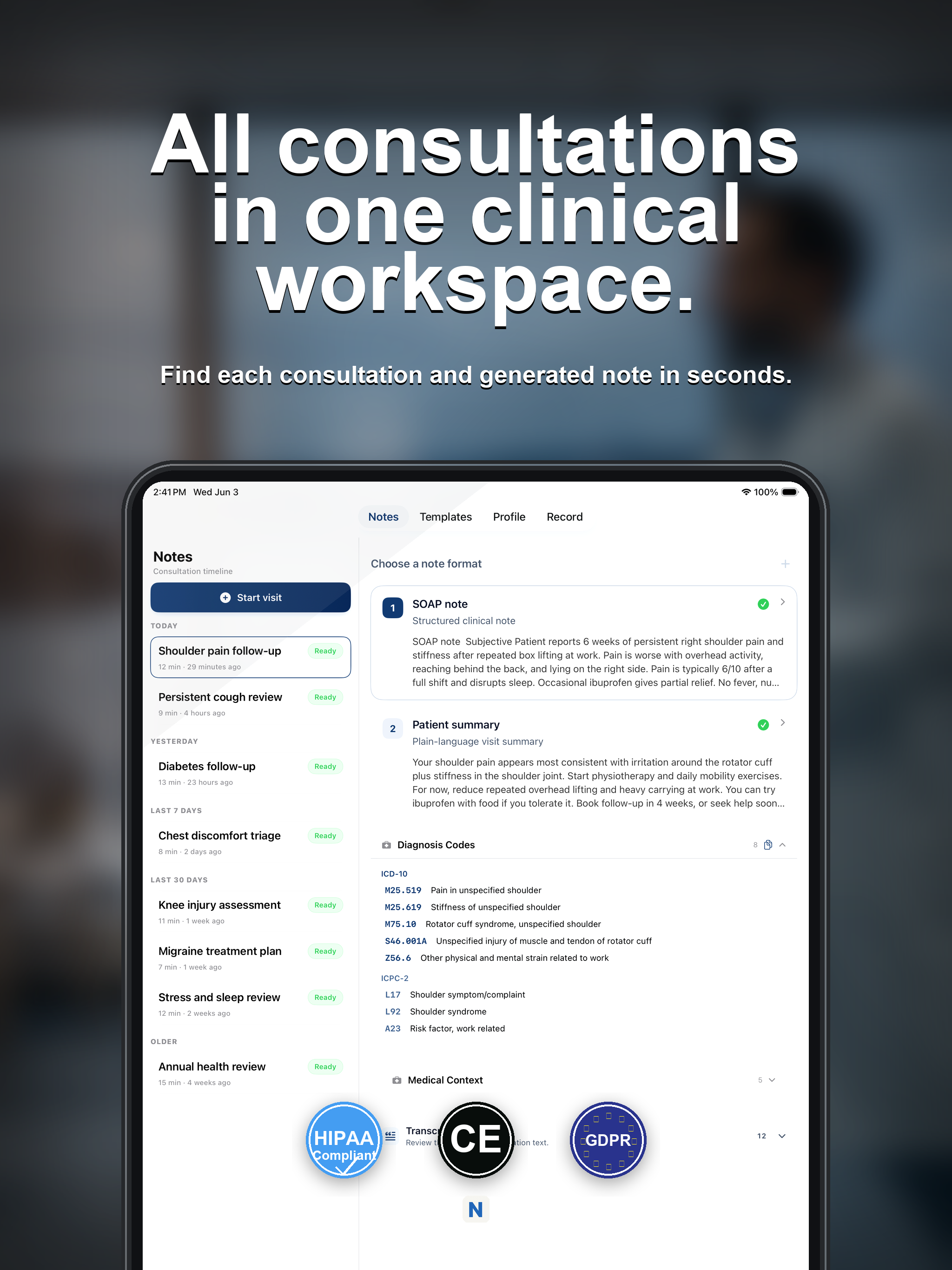 Notat AI - Medical Note Taker