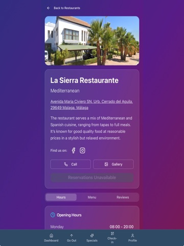 OutTonight - Loyalty App iPad screenshot