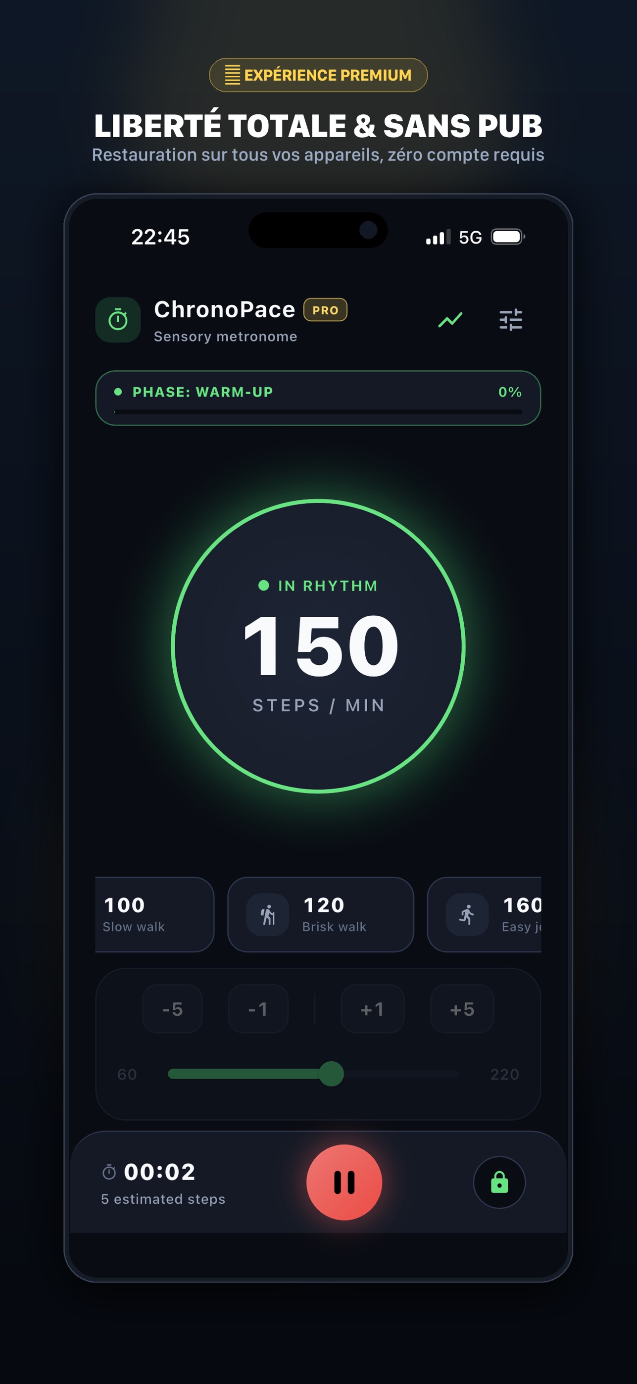 Screenshot 8 of ChronoPace - Running Metronome
