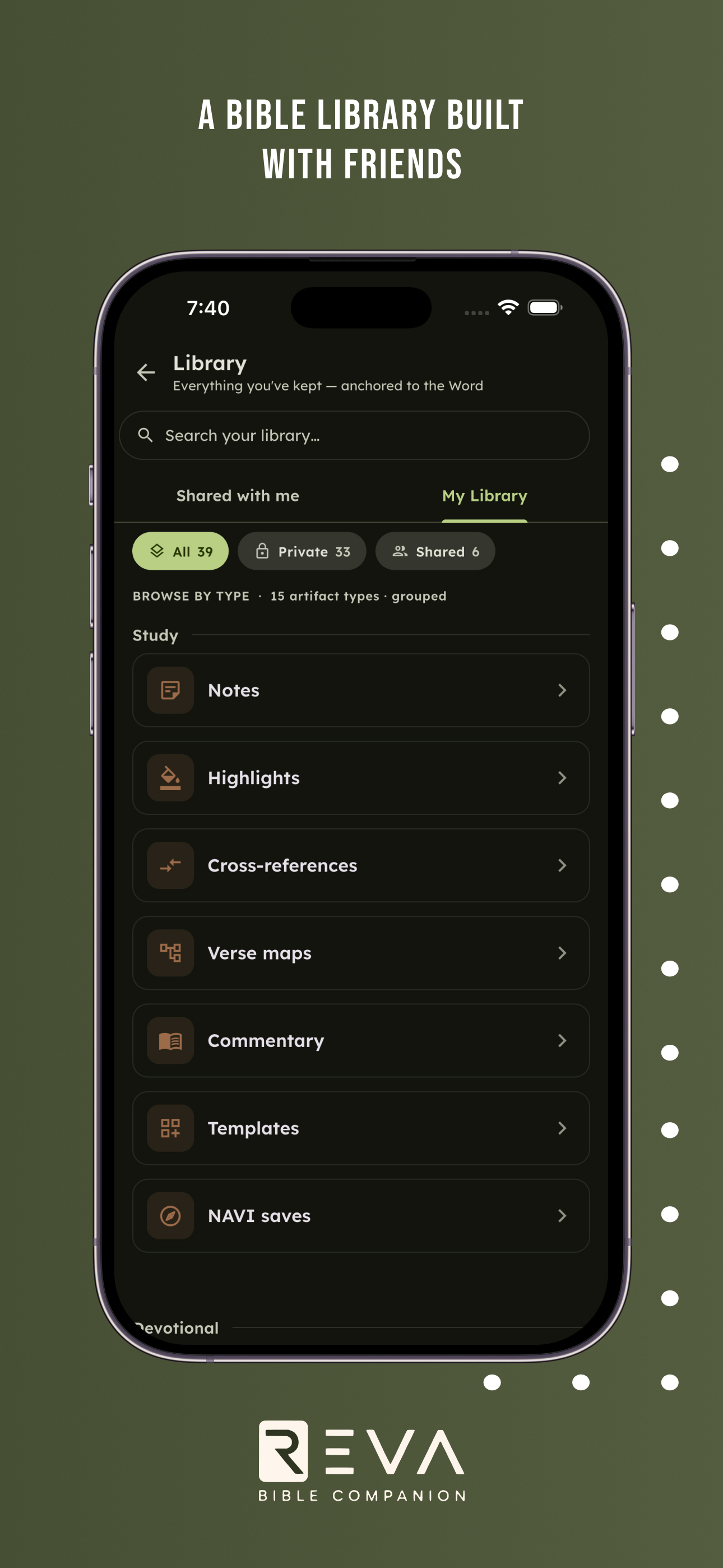 REVA Bible Companion screenshot 2