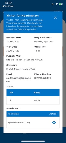 VMS Yageo TMSS Indonesia screenshot