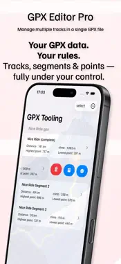 GPX Editor Pro screenshot 1