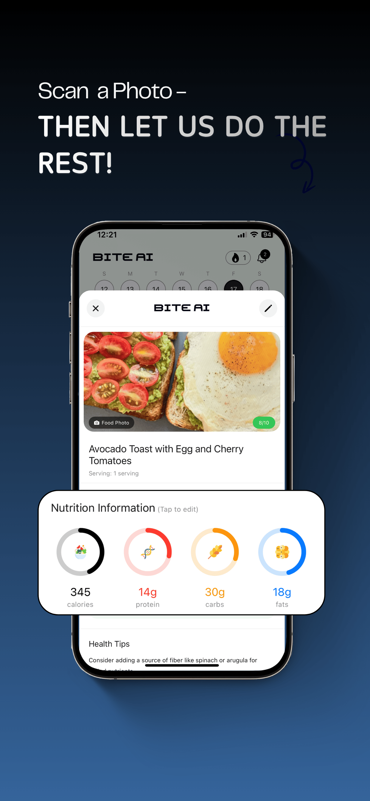 Bite AI: Calorie Tracker