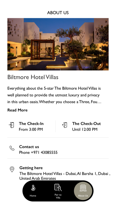 The Biltmore Hotel Villas Screenshot