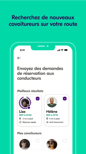 Capture d'écran de BlaBlaCar Daily (Covoiturage) sur iPhone 3