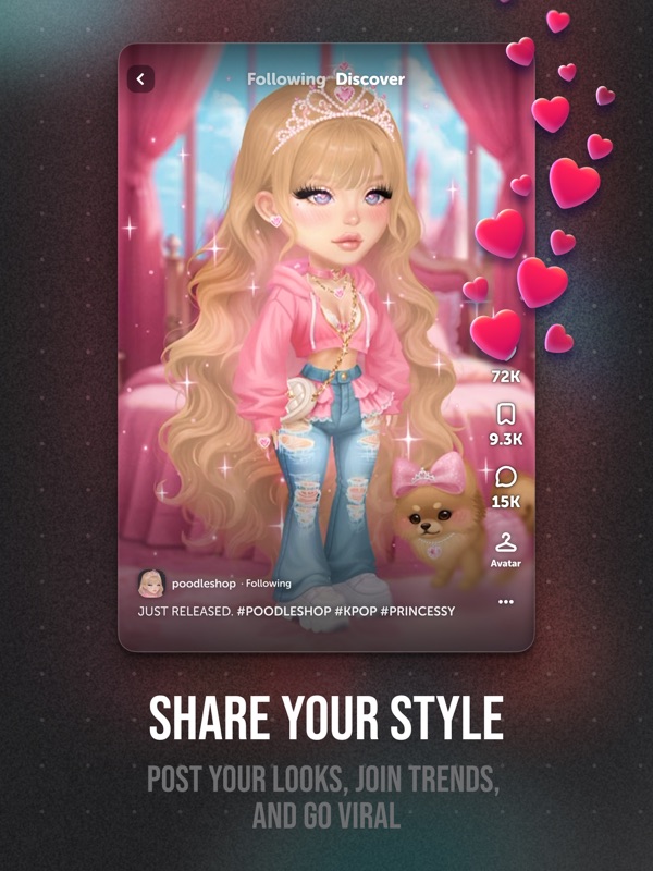 Highrise: Dress Up Avatar Game screenshot 12
