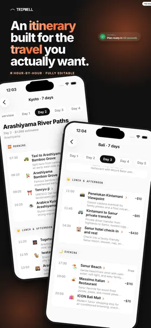 Tripwell: Travel Planner screenshot 2