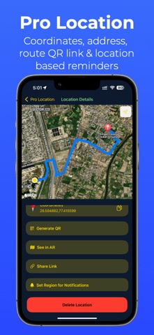 GPS Coordinates Pro (Lat/Long) Screenshot 1 of 7