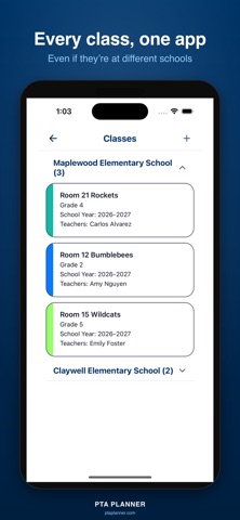 PTA Planner: Room Parent App iPhone screenshot