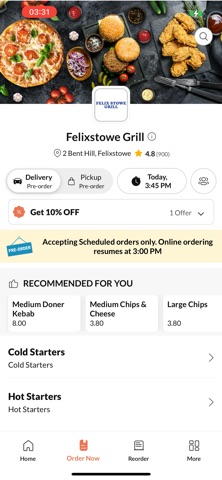 Felixstowe Grill screenshot